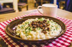 Best halušky in Bratislava